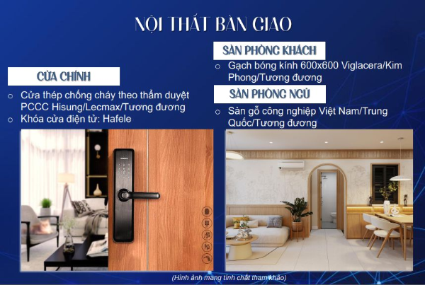 nội thất căn hộ Bcons Center City