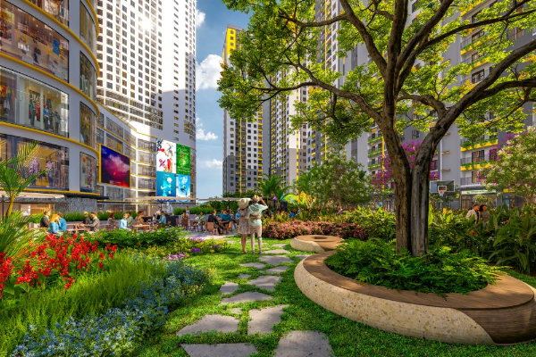 tiện ích căn hộ Bcons Center City