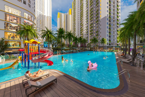 tiện ích căn hộ Bcons Center City