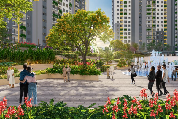 tiện ích căn hộ Bcons Center City