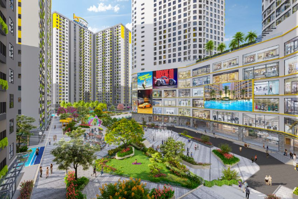 tiện ích căn hộ Bcons Center City