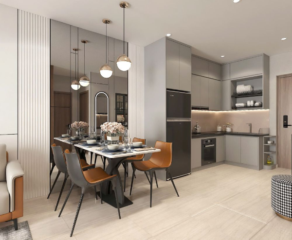 mặt bằng căn hộ Bcons Center City